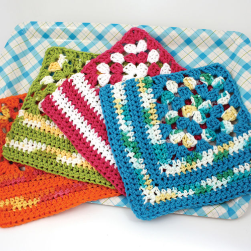 Granny Crochet Dishcloth Granny Crochet Dishcloth