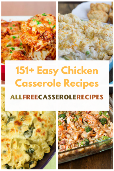 Easy Chicken Casserole Recipes