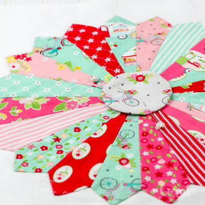 Dresden Plate Block Dresden Plate Block