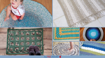 26 Creative Crochet Rug Patterns 26 Creative Crochet Rug Patterns