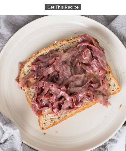 Classic Creamed Chipped Beef on Toast Classic Creamed Chipped Beef on Toast