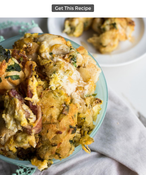 Cheesy Breakfast Monkey Bread Cheesy Breakfast Monkey Bread