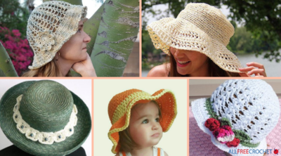 41 Crochet Summer Hat Patterns: Easy Crochet Hats 41 Crochet Summer Hat Patterns: Easy Crochet Hats