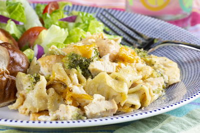 Mamas Cheesy Chicken n Broccoli Casserole
