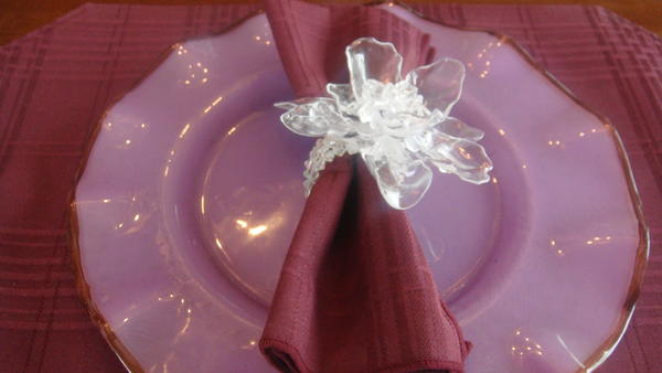 Spoon Flower Napkin Ring Spoon Flower Napkin Ring
