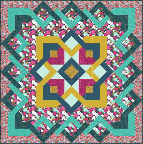 Coquet Bed Quilt Pattern Coquet Bed Quilt Pattern