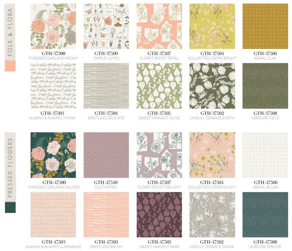 Gathered Fabric Collection Gathered Fabric Collection