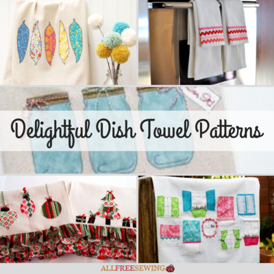 20 Delightful Dish Towel Patterns