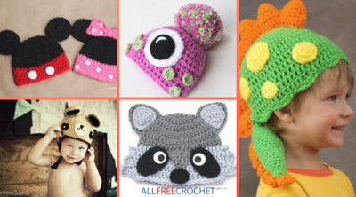Crochet Animal Hats: 55 Free Crochet Hat Patterns for Kids Crochet Animal Hats: 55 Free Crochet Hat Patterns for Kids