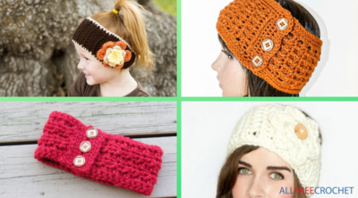 24 Crochet Ear Warmers 24 Crochet Ear Warmers