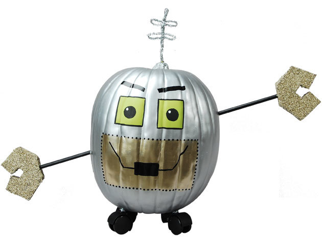 Robot Pumpkin | FaveCrafts.com
