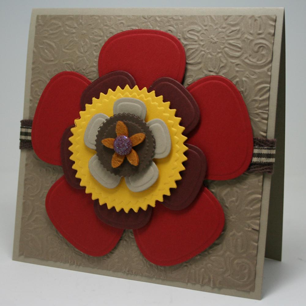 Simple Flowers Greeting Card | FaveCrafts.com