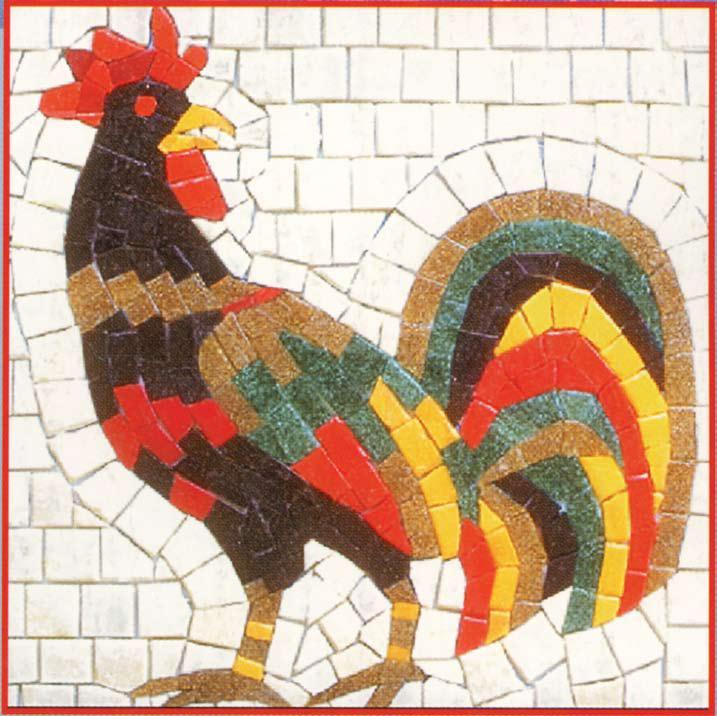 Rooster Mosaic | FaveCrafts.com
