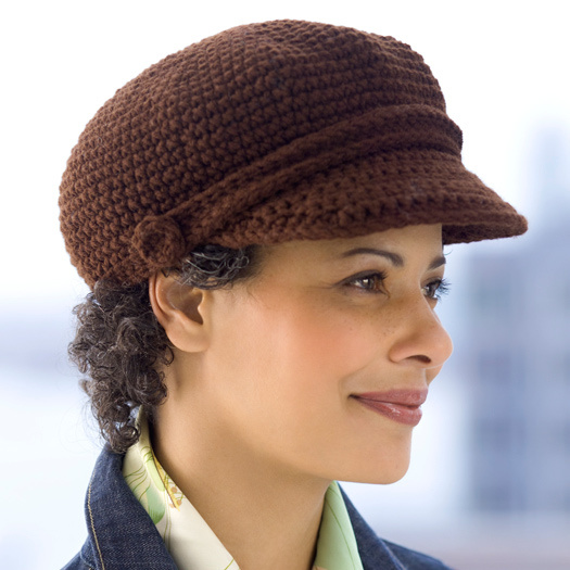 Newsboy Cap Crochet Pattern