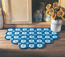 Bathroom Rug Crochet Patterns | AllFreeCrochet.com