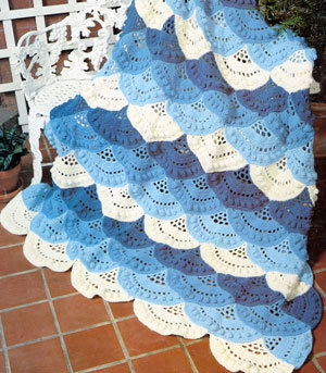 Lacy Shell Afghan