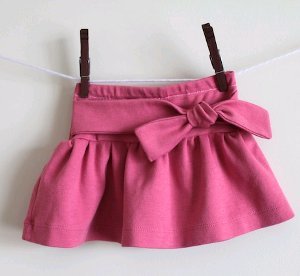 Knot Me Tie Me Skirt | AllFreeSewing.com