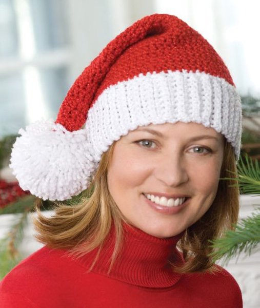 Crochet Santa Hat