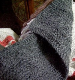 Reversible Cable Scarf Pattern | AllFreeKnitting.com