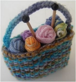 Miniature Knitting Bag Pattern | 0