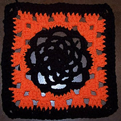 free printable halloween afghan crochet pattern