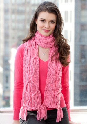 Breast Cancer Awareness Scarf | FaveCrafts.com