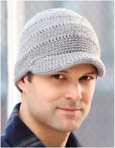 Gift christmas hundreds compilation Men's Brimmed Crochet Hat | AllFreeCrochet.com