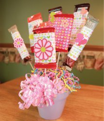 mini candy bar bouquet