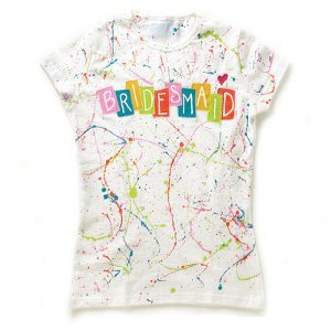 paint splatter tee