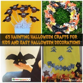 63 Haunting Halloween  Crafts  for Kids and Easy Halloween  