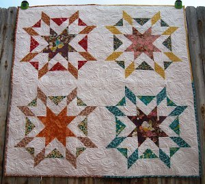 Starburst Quilt | FaveQuilts.com