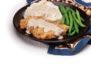 Chicken-Fried Steak with Sausage Gravy | RecipeLion.com