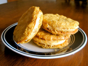 cookies peanut sandwich butter