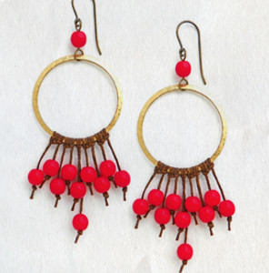 Fiesta Chandelier Earrings | AllFreeJewelryMaking.com