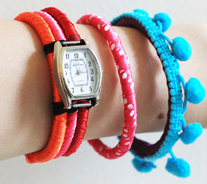 bangle style watch