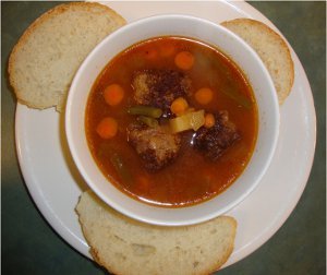 Grandma Meme's Meatball Stew | AllFreeSlowCookerRecipes.com