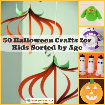 75 Halloween Crafts for Kids Sorted by Age | AllFreeKidsCrafts.com