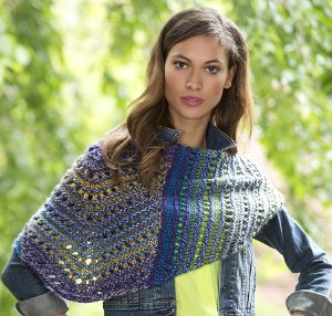 Simple Lace Shawl | AllFreeKnitting.com