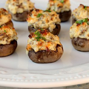 Best-Ever Stuffed Mushrooms | FaveHealthyRecipes.com