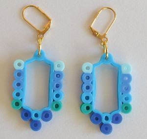 perler earrings bead cute crazy