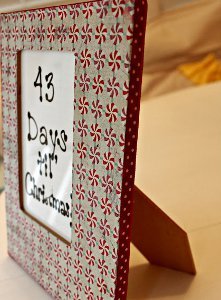 Christmas Countdown Dry Erase Board | FaveCrafts.com
