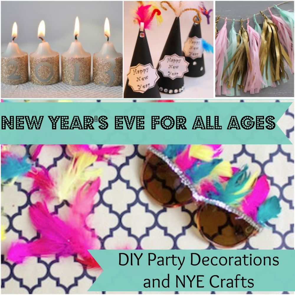 New Year s Eve for All Ages 14 DIY  Party  Decorations  and 
