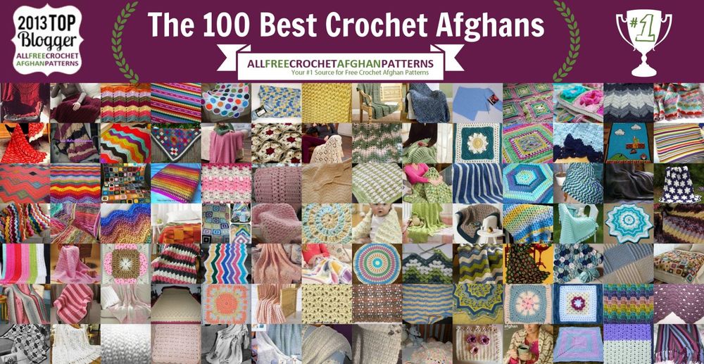 The 100 Best Crochet Afghans Ever: Crochet Baby Blankets ...