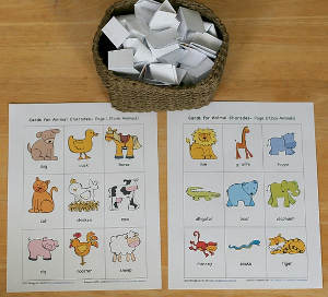 Printable Animal Charades Game | AllFreeKidsCrafts.com