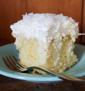 Coconut Drippy Cake | RecipeLion.com