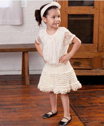 flower girl skirt