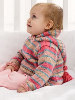 20 Super Cute Knit Baby Sweater Patterns Allfreeknittingcom