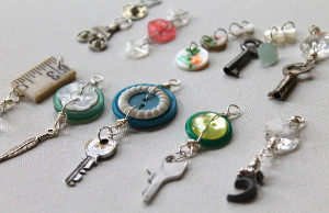 50 Button Crafts: idea #11 – repurposed button charms | telling family ...