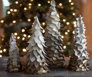 DIY Wedding Centerpieces Gold Ombre Winter Trees DIY Wedding Centerpieces Gold Ombre Winter Trees