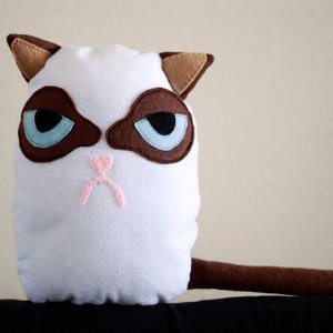 mad cat stuffed animal pattern allfreesewingcom